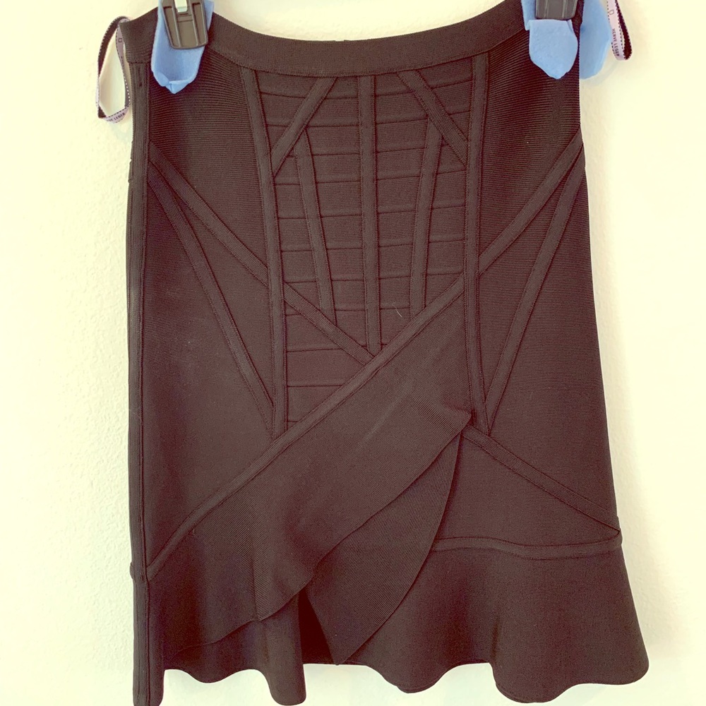 Herve Leger bodycon skirt